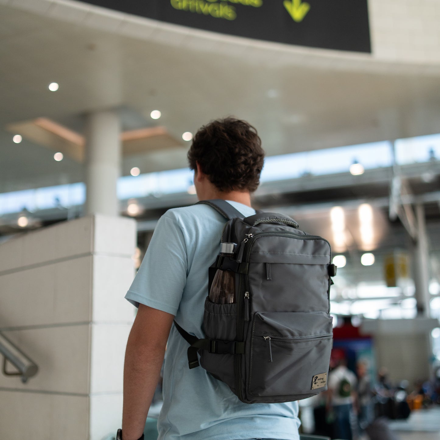 Mochila EatingMiles GO ( c/ medidas das companhias lowcost)