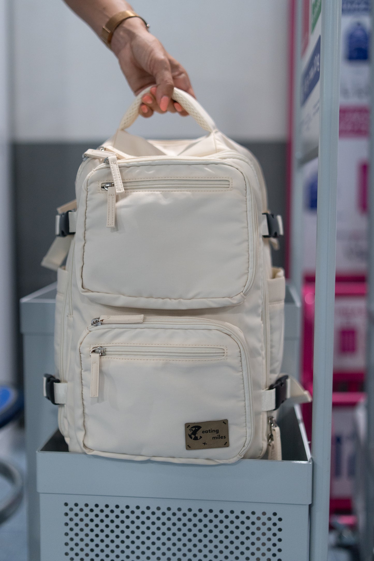 Mochila EatingMiles Go+ Plus (c/medidas de bagagem de mão grátis)