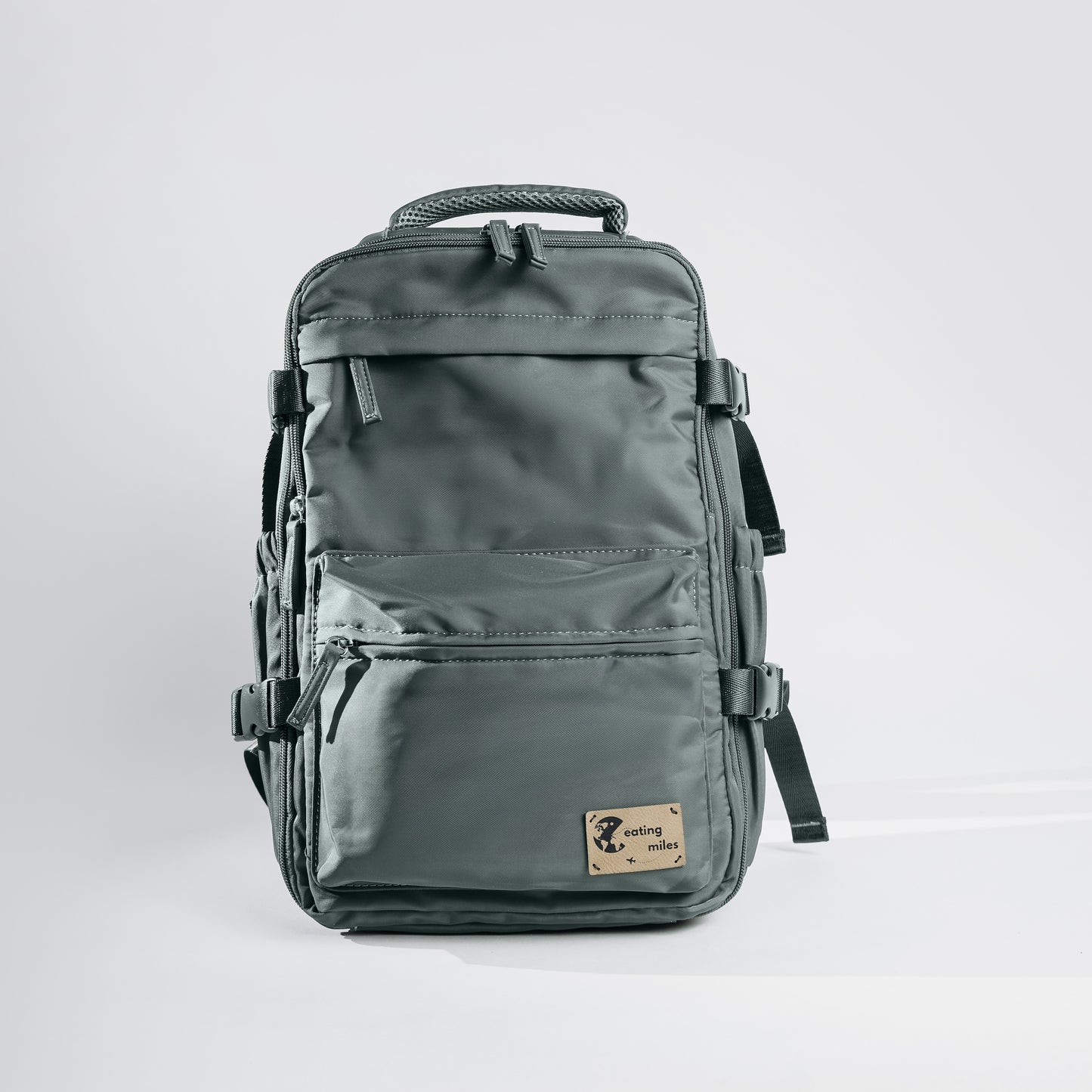 Mochila EatingMiles GO ( c/ medidas das companhias lowcost)