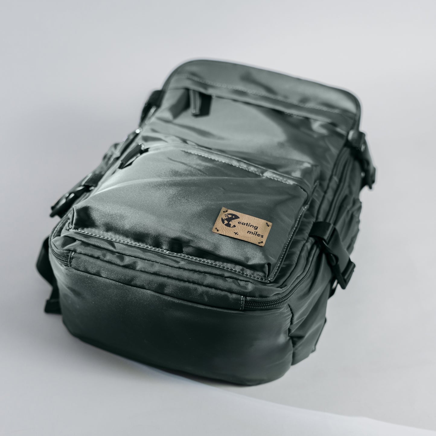 Mochila EatingMiles GO ( c/ medidas das companhias lowcost)