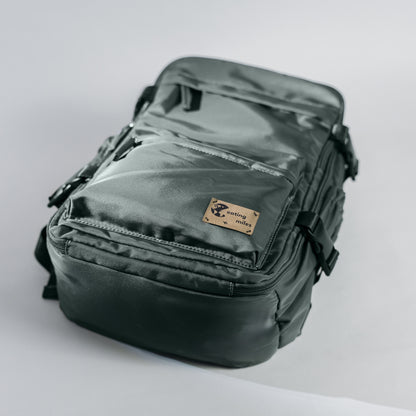 Mochila EatingMiles GO ( c/ medidas das companhias lowcost)