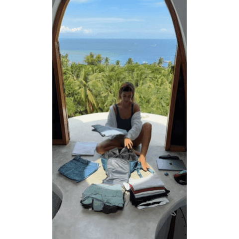 Mochila EatingMiles GO ( c/ medidas das companhias lowcost)