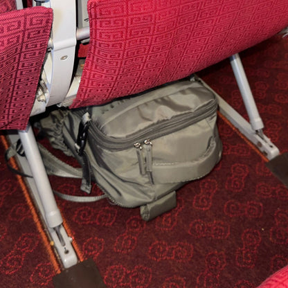 Mochila EatingMiles ( c/ medidas Ryanair 40x25x20cm)